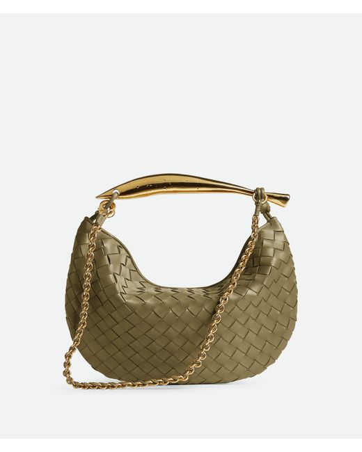 Bottega Veneta Green Sardine Chain