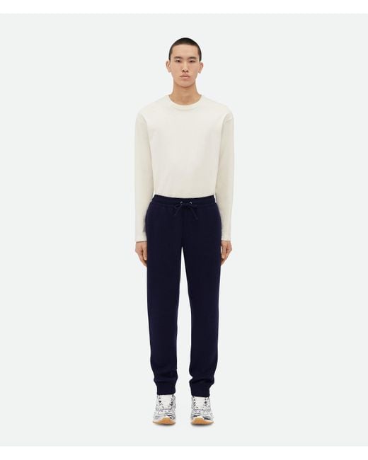 Pantalon De Jogging En Cachemire Bottega Veneta pour homme en coloris White
