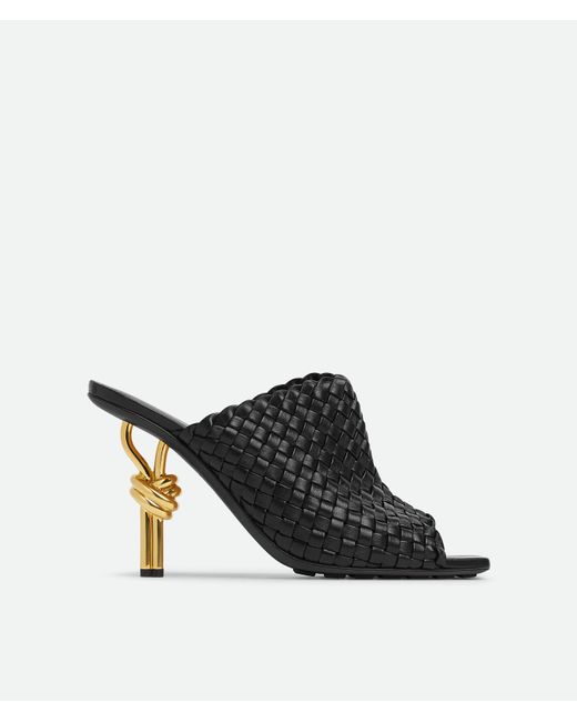 Bottega Veneta Black Knot Mule