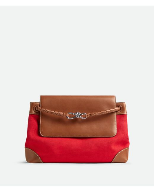 メンズ Bottega Veneta アンディアーモ メッセンジャー Red