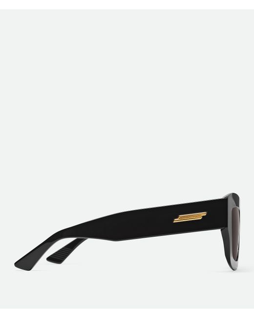 Bottega Veneta ウルトラシン スクエアサングラス Black