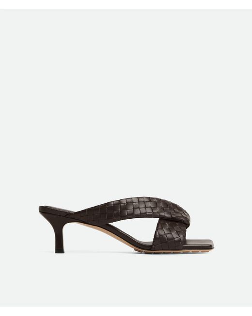 Bottega Veneta Brown Riva Mules