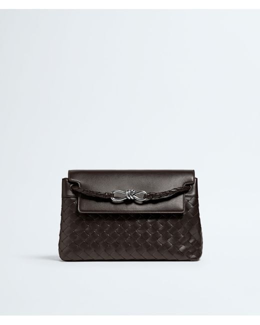 Bottega Veneta Black Small Andiamo Messenger for men