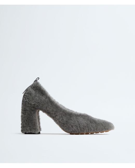 Bottega Veneta White Allegra Pump