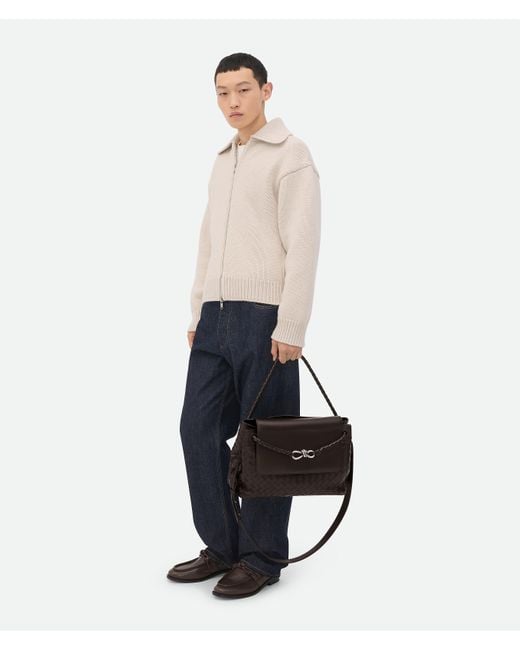 Bottega Veneta Andiamo Messenger in Black für Herren