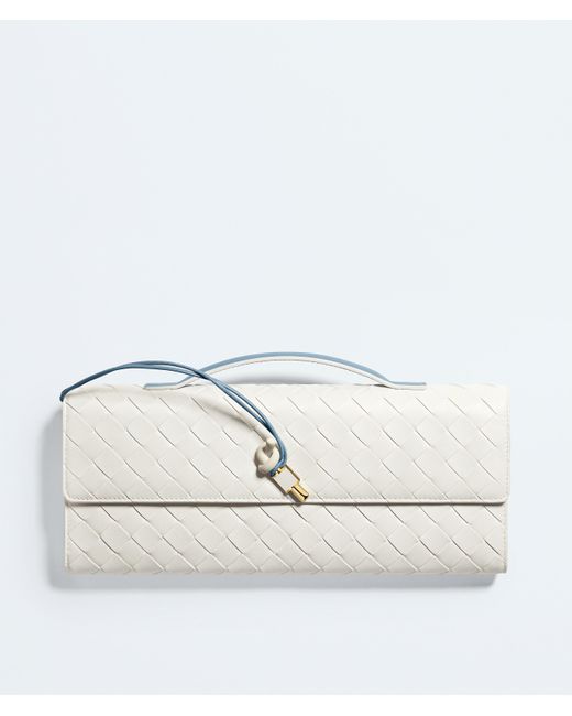 Bottega Veneta Natural Andiamo Clutch
