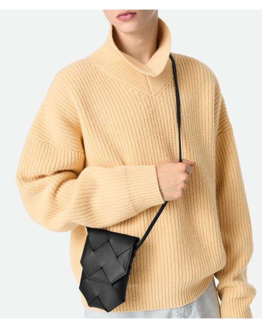 メンズ Bottega Veneta ディアゴ フォンポーチ White