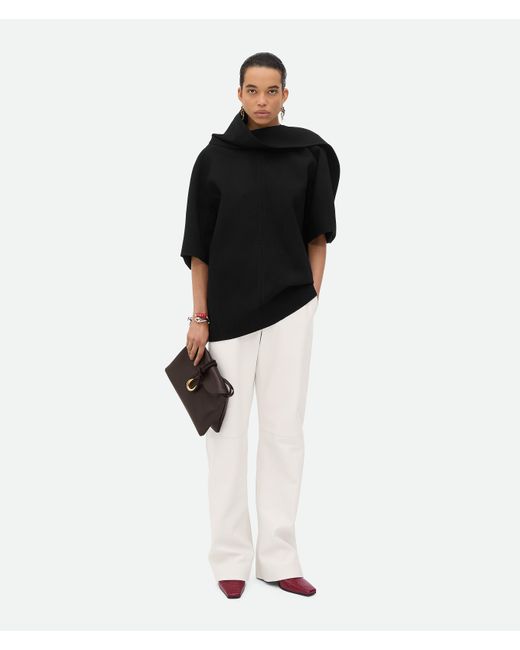Bottega Veneta ウール クレープ トップス Black