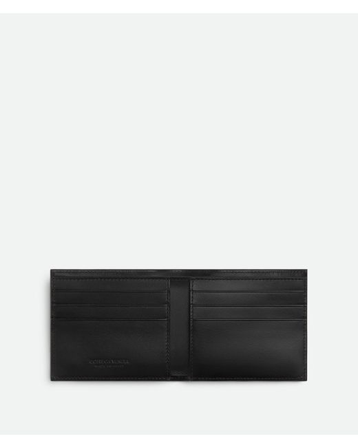 メンズ Bottega Veneta カセット 二つ折りウォレット White