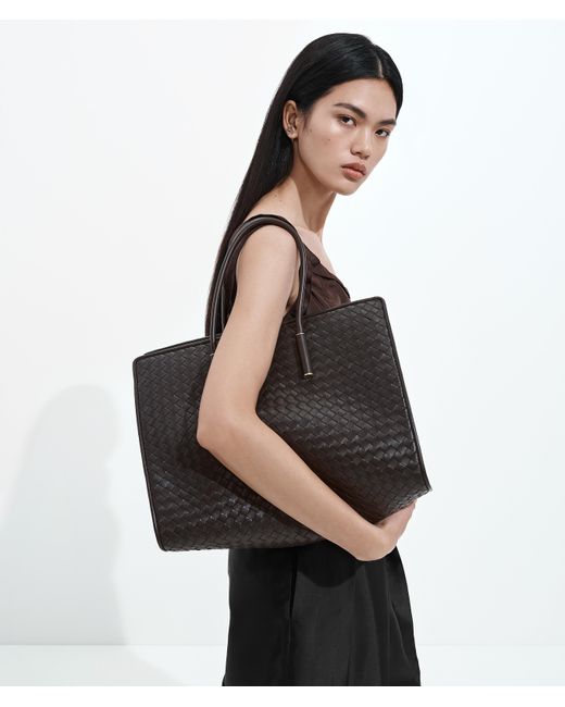 Bottega Veneta Black Barbara Tote Bag