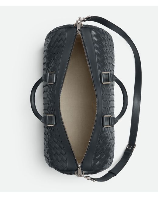 Bottega Veneta Black Intrecciato Duffle for men