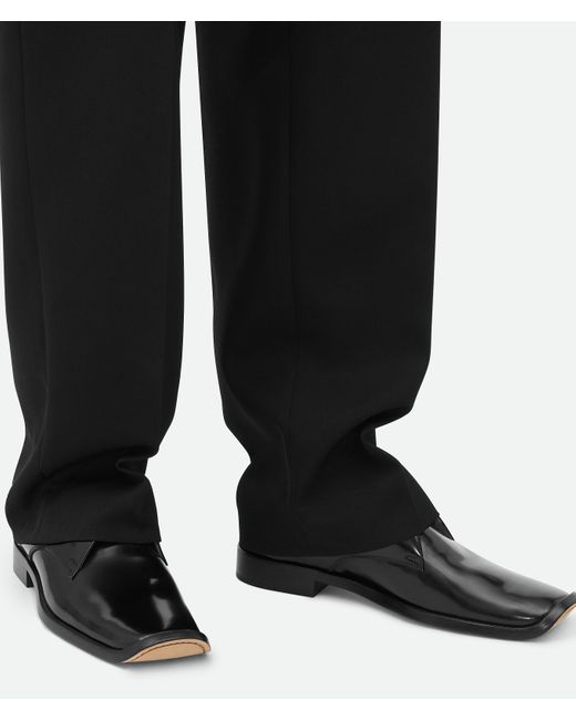 メンズ Bottega Veneta コンマ レースアップ Black