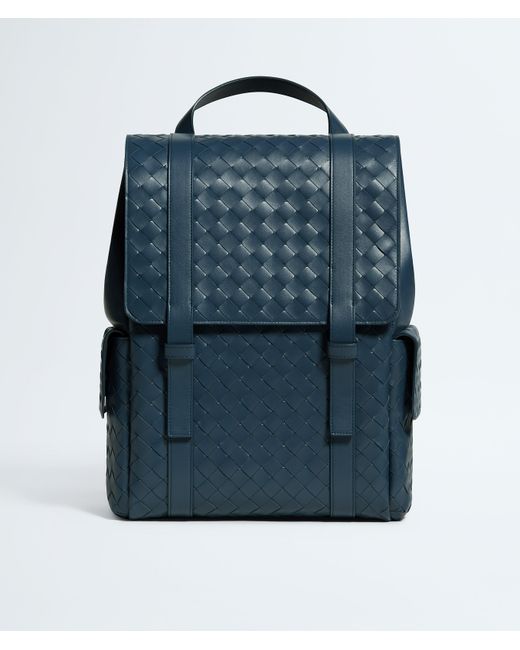 Bottega Veneta Blue Back To School Backpack for men