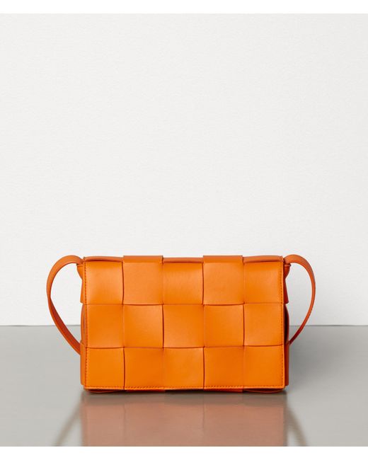 Bottega Veneta Orange Cassette Bag