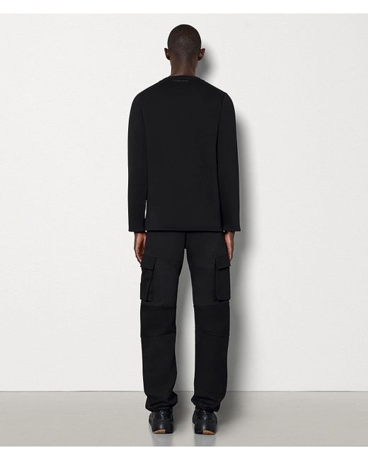 Bottega Veneta Sweatshirt In Cotton in Nero (Black) for Men - Lyst