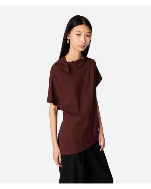 Bottega Veneta ライト ビスコース トップス Red