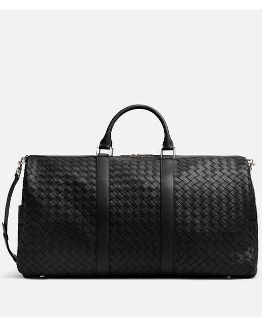 Bottega Veneta Black Large Intrecciato Duffle for men