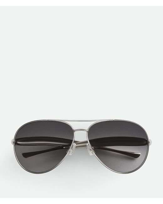Bottega Veneta サーディン パイロット サングラス Black