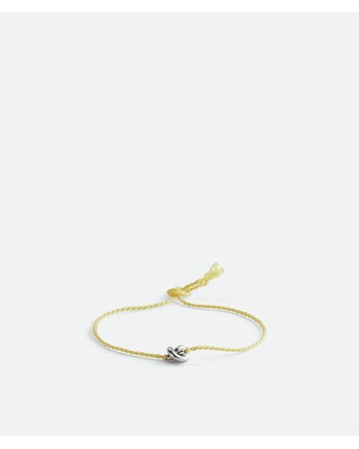 Bottega Veneta White Friendship Bracelet
