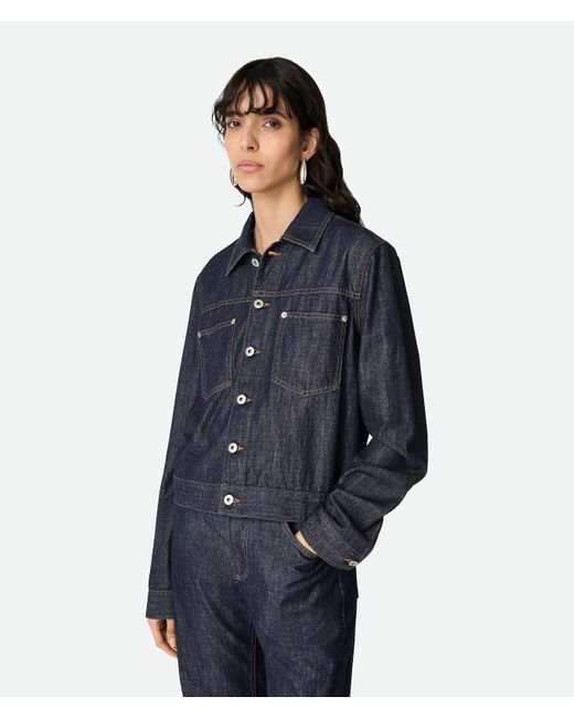 Bottega Veneta Blue Denim Jacket