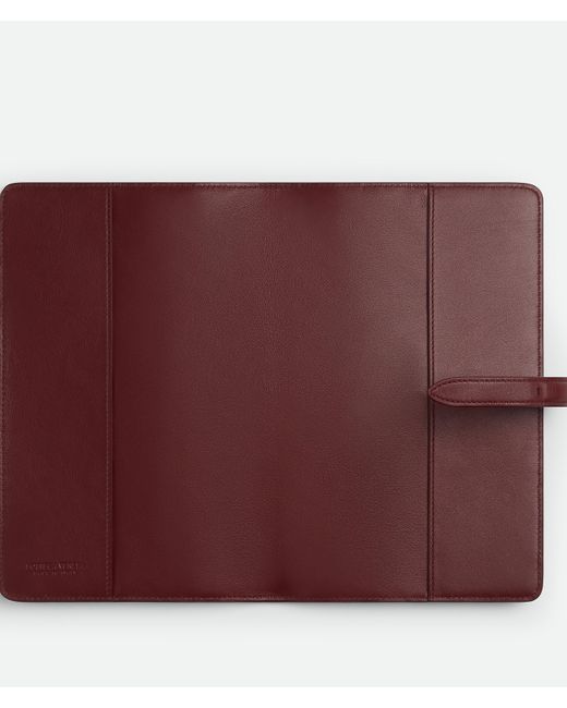 Bottega Veneta イントレチャート ノートカバー Black