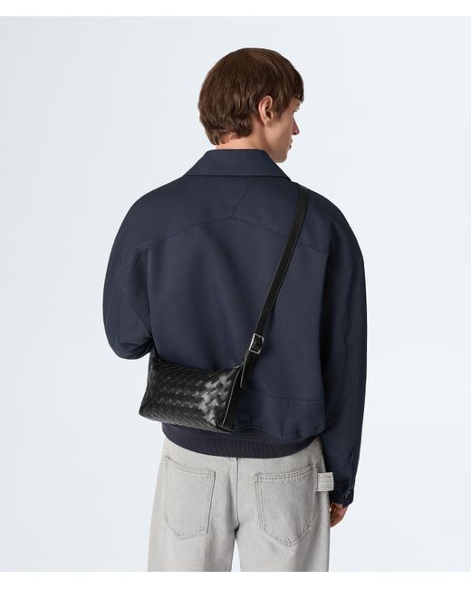 メンズ Bottega Veneta トラベラー フォンポーチ ブラック | Lyst