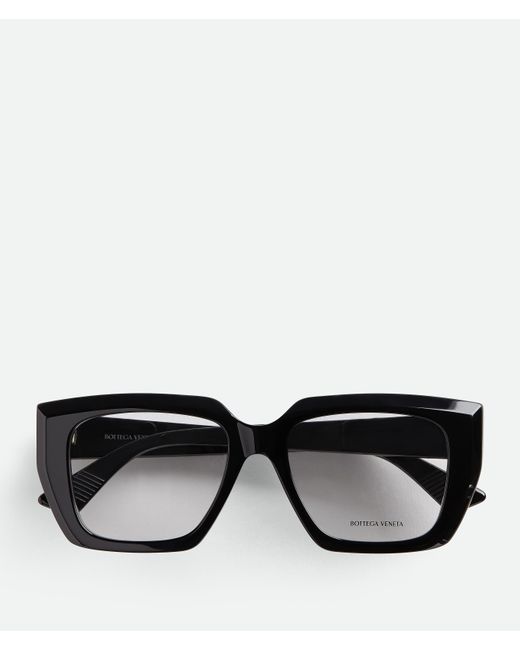 BOTTEGA VENETA】Black acetate Classic sunglasses - アイウェア