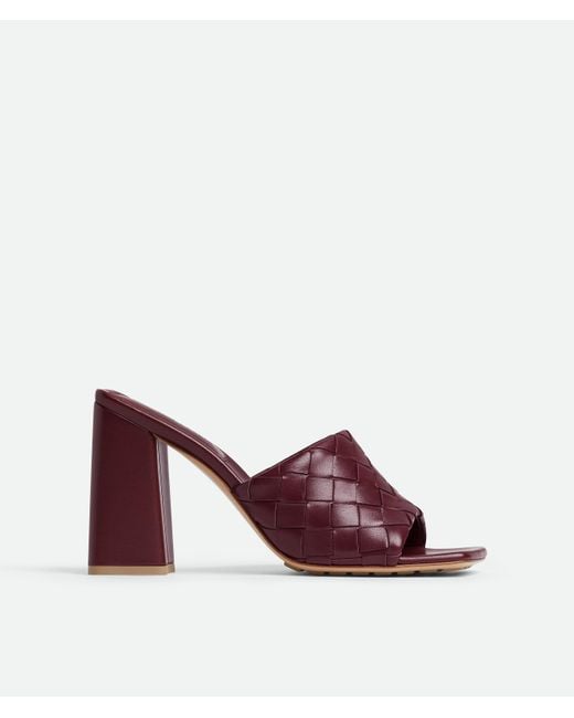 Bottega Veneta Purple Parco Mule