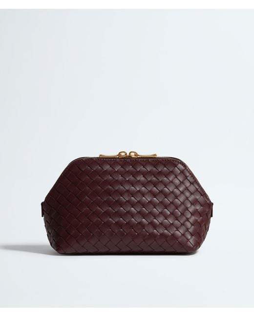 Bottega Veneta Brown Medium Cosmetic Pouch