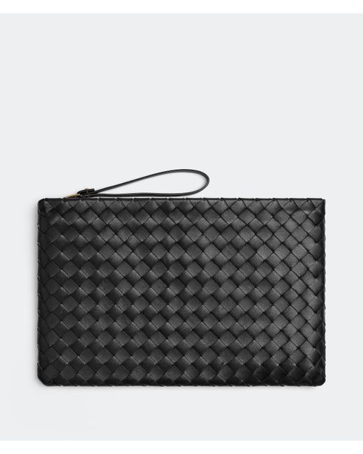 Pochette Bottega Veneta en coloris Black