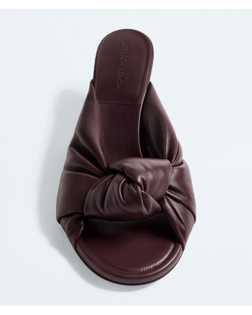 Bottega Veneta White Cherry Mule