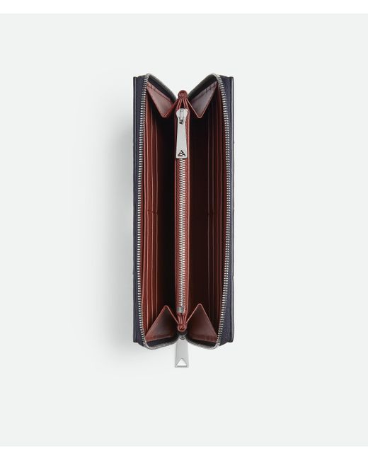 メンズ Bottega Veneta カセット ジップアラウンドウォレット