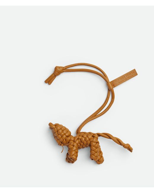 Charm Cat di Bottega Veneta in Metallic