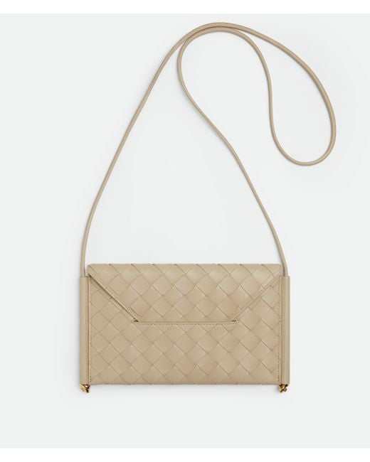 BOTTEGAVENETA ボッテガヴェネタ ソルスティス フォンポーチ Bottega Veneta ソルスティス フォンポーチ ホワイト | Lyst