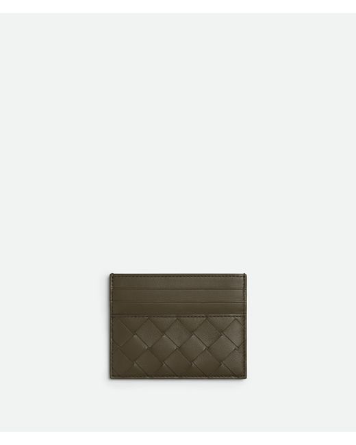 メンズ Bottega Veneta イントレチャート クレジットカードケース Blue