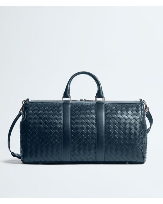 Bottega Veneta Blue Intrecciato Duffle for men