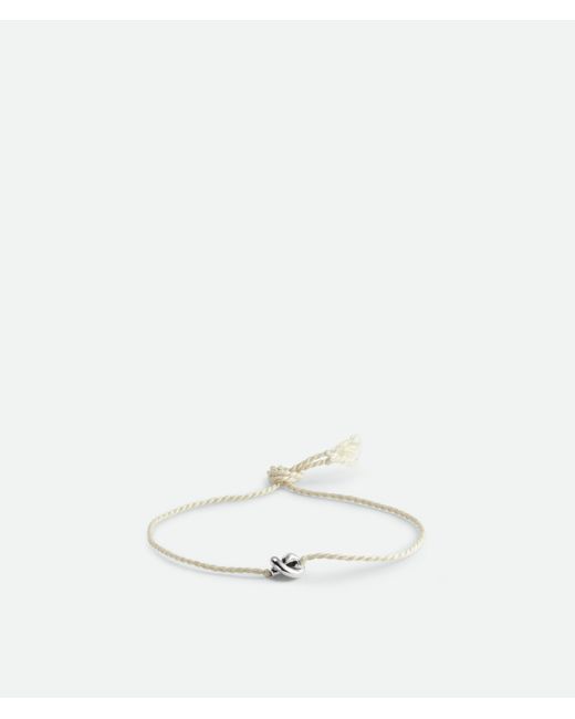 Bottega Veneta White Friendship Bracelet