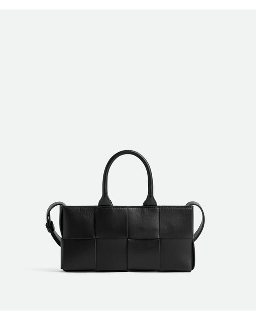 Bottega Veneta ミニ イーストウエスト アルコ トートバッグ Black