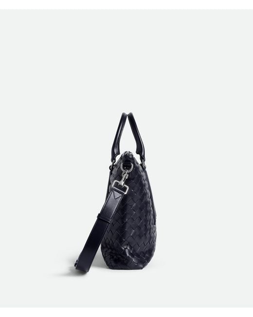 Bottega Veneta Blue Intrecciato Soft Briefcase for men