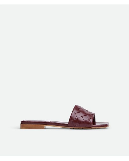Bottega Veneta Brown Parco Flat Mule