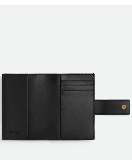 Bottega Veneta Black Tag Reisepassetui