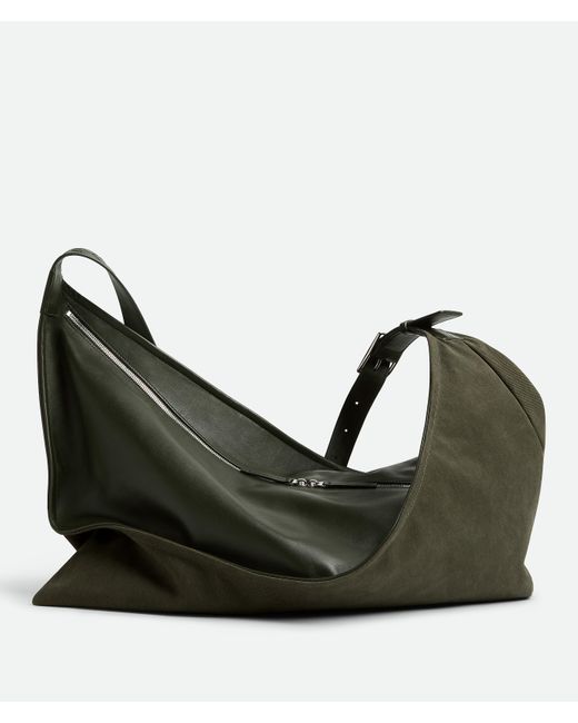 Borsa Zigzag Grande di Bottega Veneta in Black da Uomo