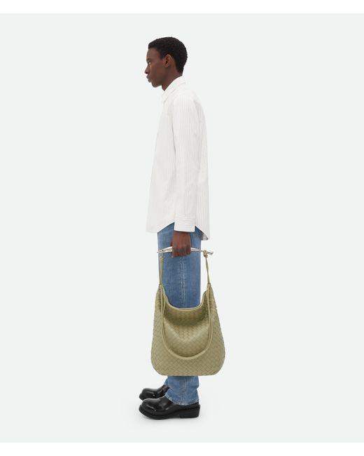 メンズ Bottega Veneta サーディン ホーボー Green