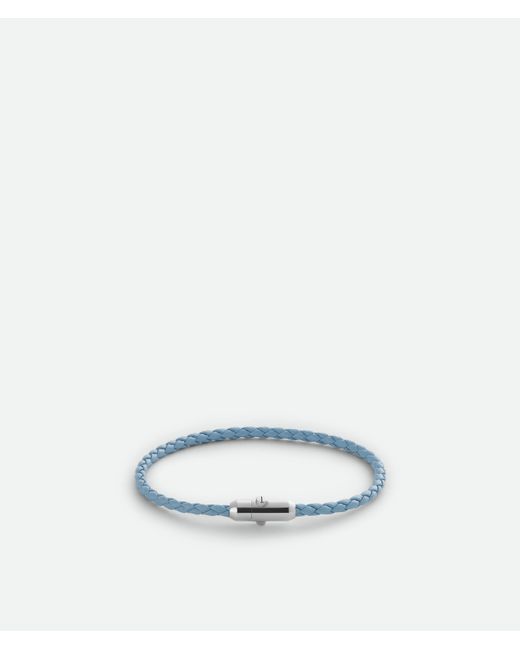 Bottega Veneta White Leather Bracelet for men
