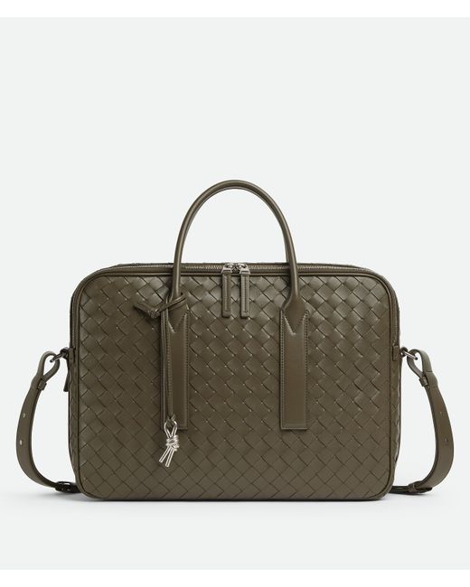 Bottega Veneta Getaway Aktentasche in Green für Herren