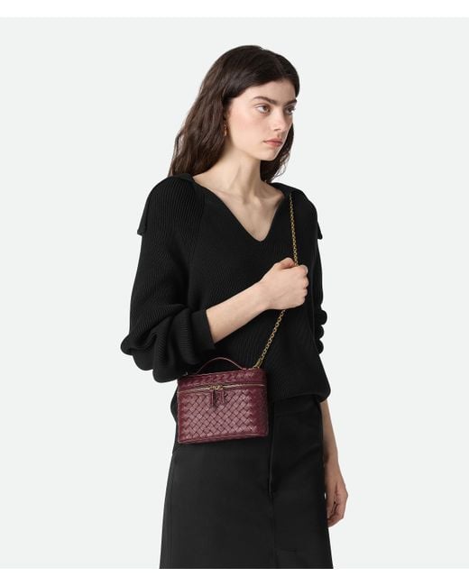 Bottega Veneta Purple Kleine Soft Vanity
