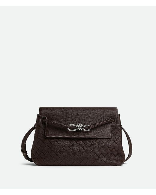 Sac Messenger Andiamo Petit Format Bottega Veneta pour homme en coloris Black