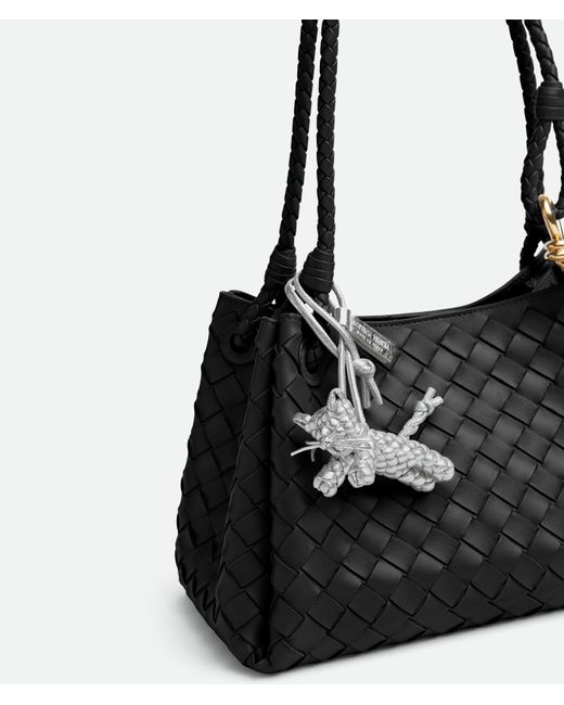 Bottega Veneta White Cat Charm