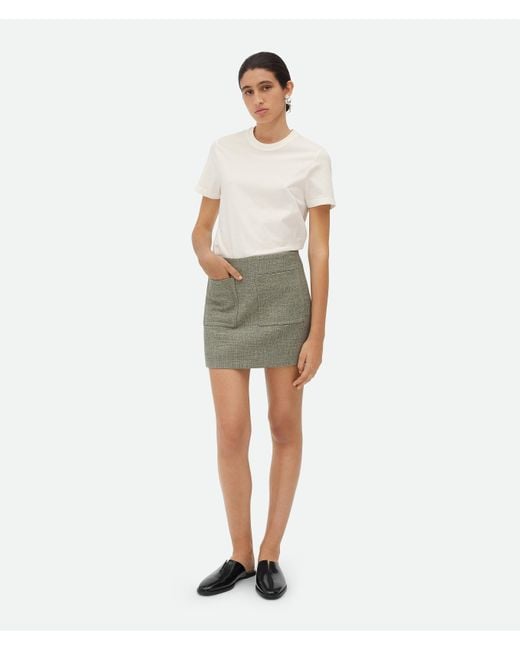 Bottega Veneta White Rock Aus Einer Baumwollmischung