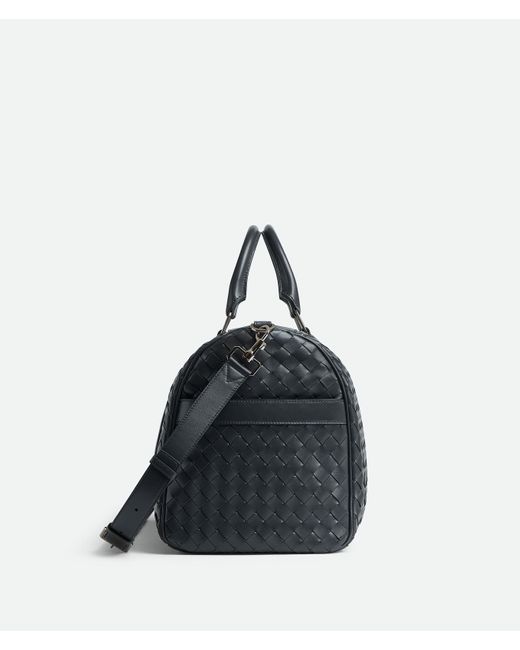Bottega Veneta Black Intrecciato Duffle for men